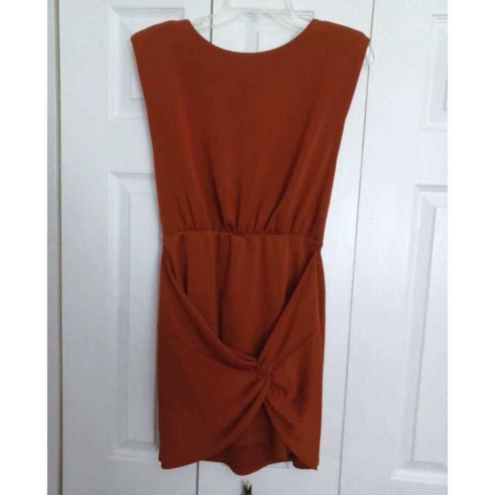 Free People Runaway Knit Mini Dress in Brandy Size PS - Picture 5 of 12